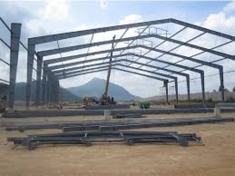 công trình nhà xưởng vĩnh tan tân uyên 