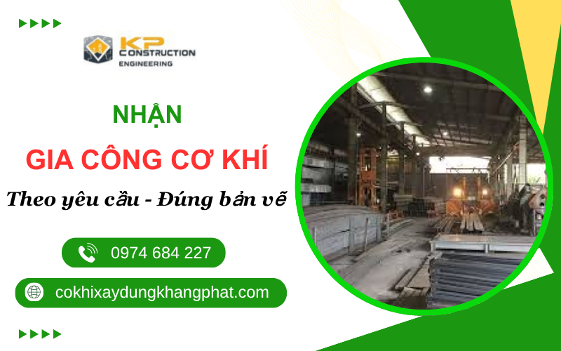 gia công cơ khí xây dựng theo yêu cầu