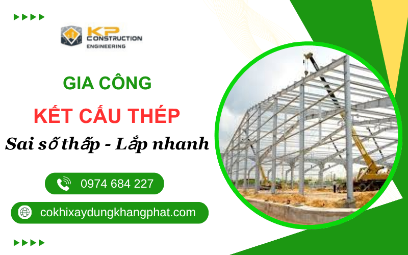 gia công kết cấu thép nhà xưởng theo bản vẽ
