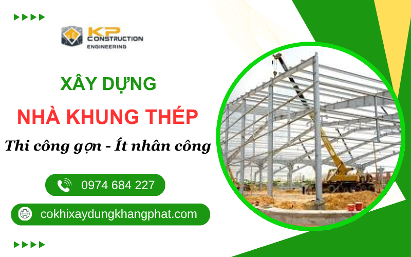 nhà khung thép